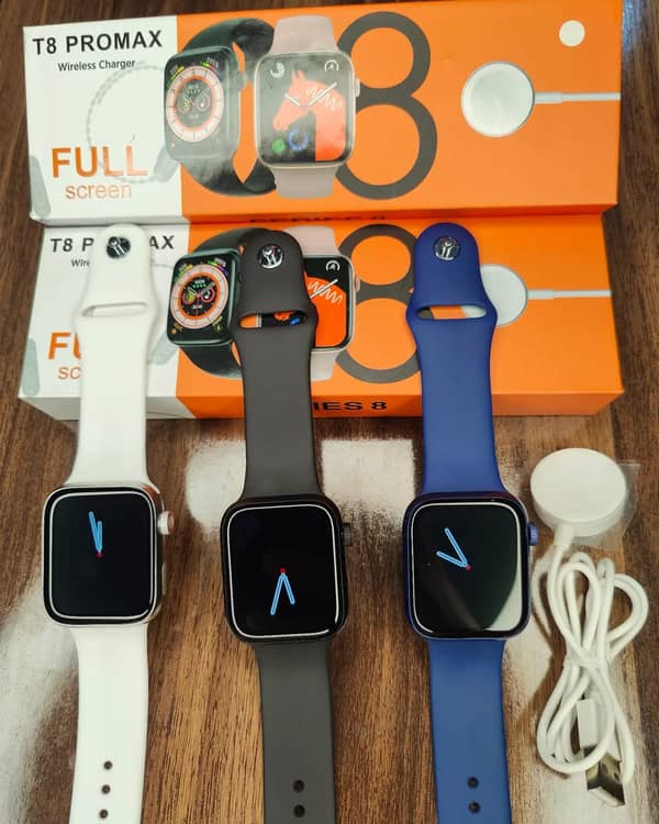 T8 Pro Max Watch Wireless charging